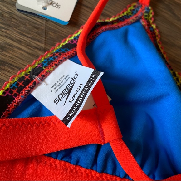 Speedo Women's Endurance Lite Swimsuit Top NEW - Picture 10 of 11